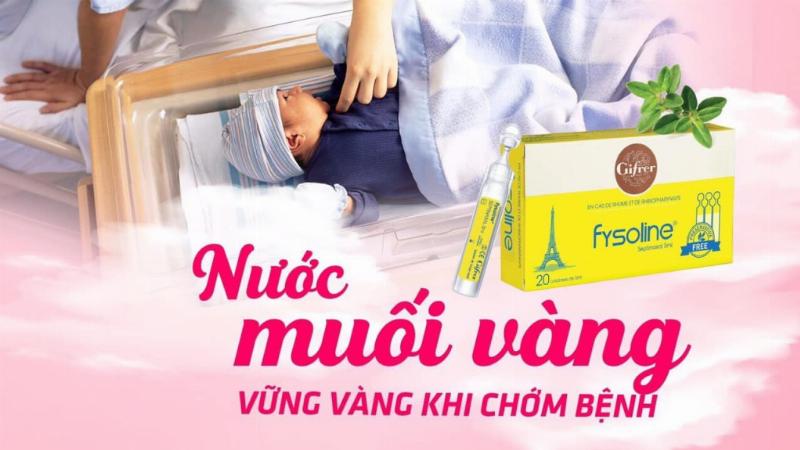 Lưu ý khi sử dụng Fysoline vàng và hồng
