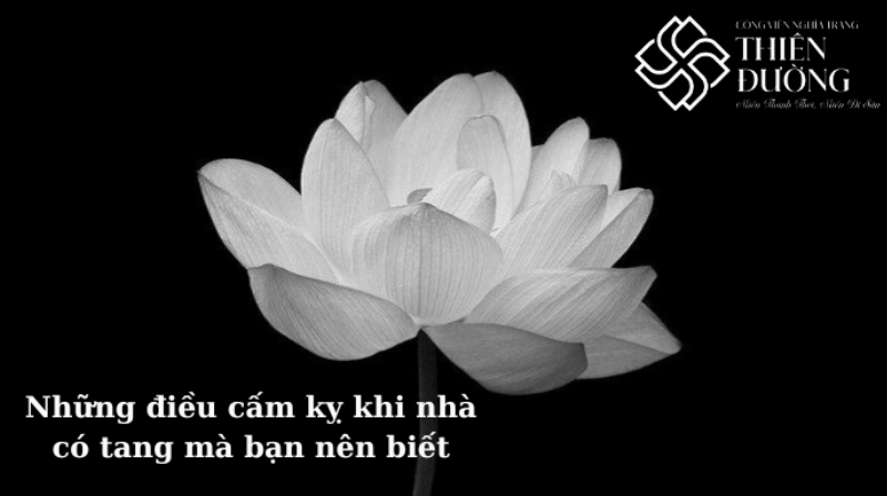 Những điều kiêng kỵ khi đến nhà có tang