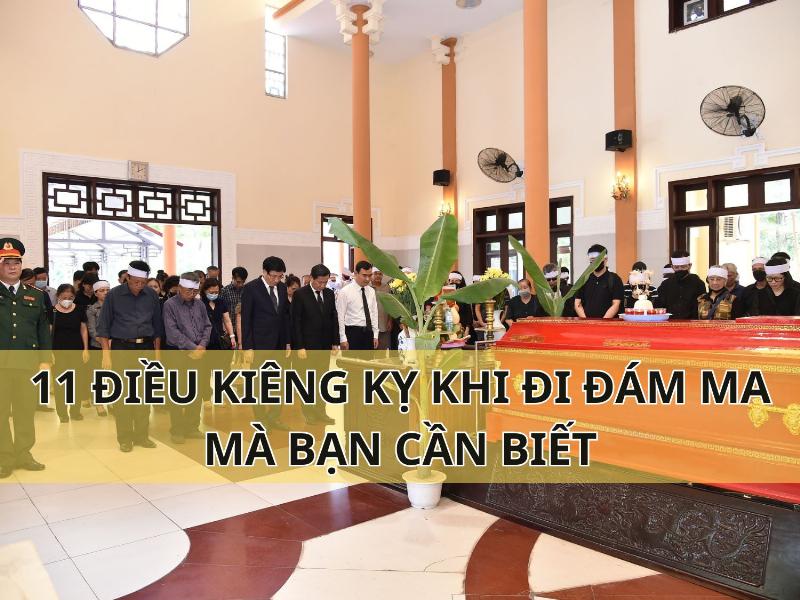 Kiêng kỵ khi đi đám ma theo quan niệm dân gian