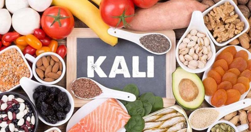 Thực phẩm giàu kali và natri