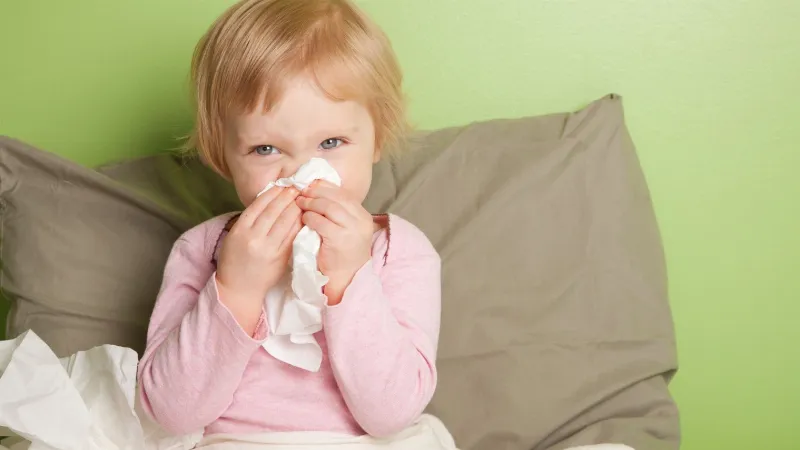 Trẻ bị bệnh lý nghiêm trọng gây sổ mũi, nghẹt mũi