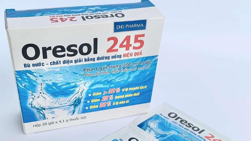 Cách pha oresol cho bé