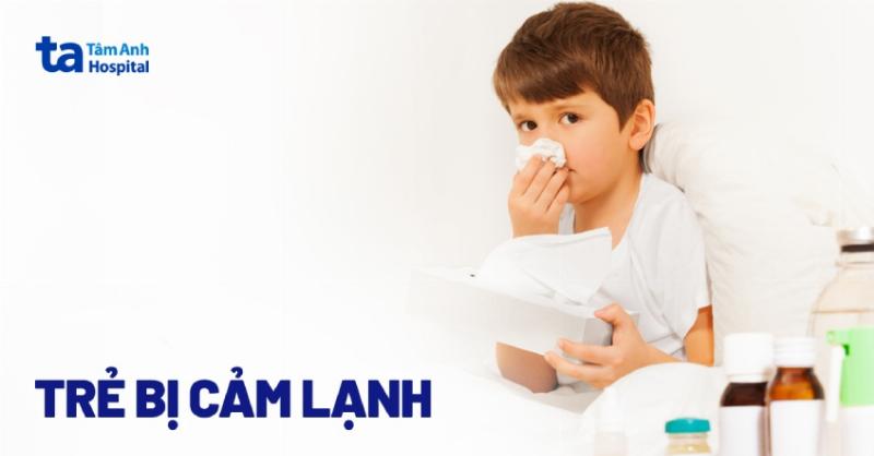Bé bị cảm lạnh thông thường