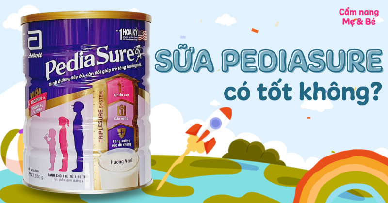 Chuyên gia dinh dưỡng tư vấn về sữa Pediasure
