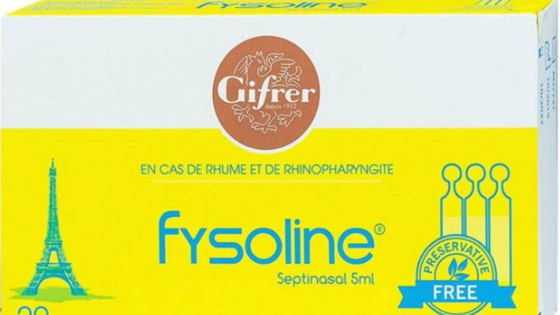 So sánh thành phần Fysoline vàng và hồng