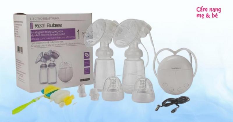 Vệ sinh máy hút sữa Real Bubee