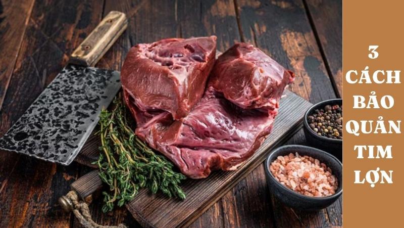 Bảo quản cháo tim heo trong tủ lạnh