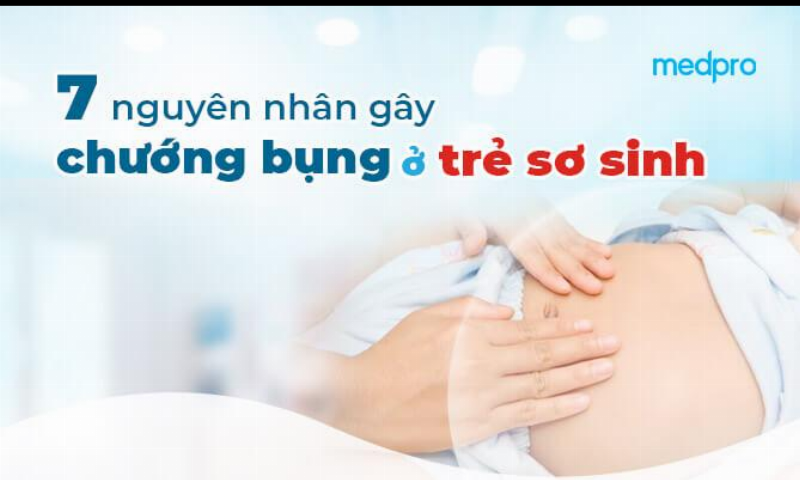 Bụng Trẻ Sơ Sinh Cứng