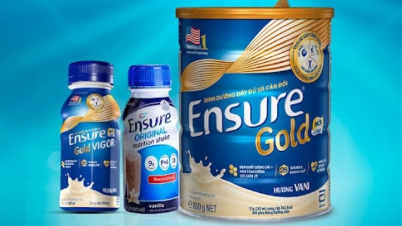 Cách sử dụng sữa Ensure hiệu quả