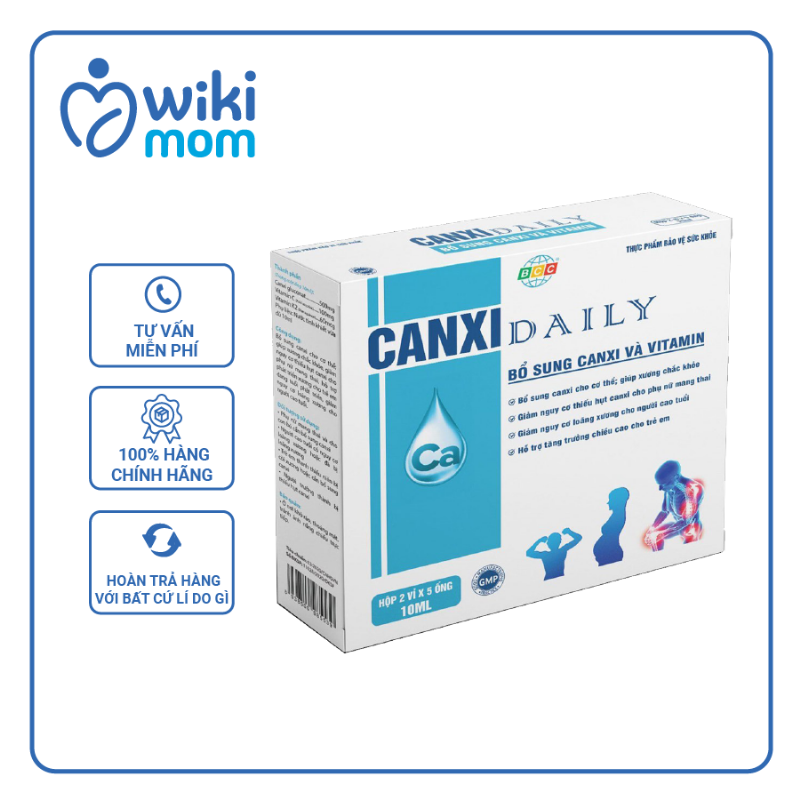 Canxi hữu cơ cho xương chắc khỏe