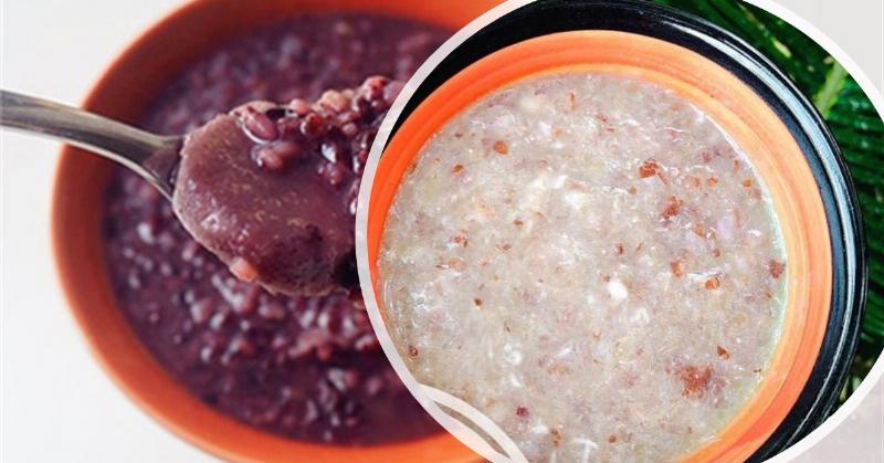 Cháo gạo lứt cho bé
