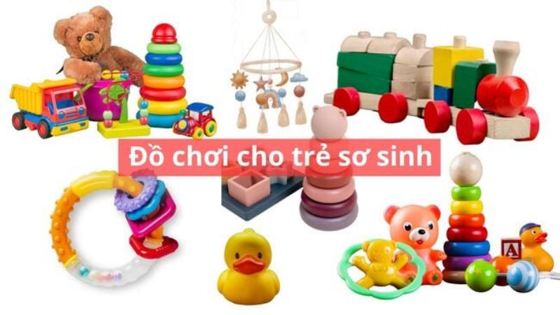 Đồ chơi phát triển xúc giác cho trẻ sơ sinh: bóng mềm, thú bông nhỏ, khăn xô