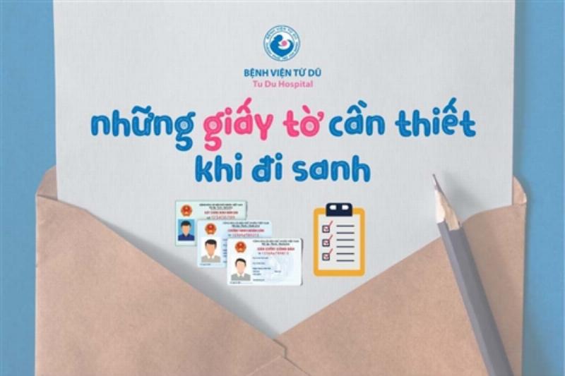 Giấy tờ tùy thân cần thiết khi đi sinh