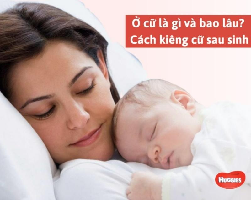 Kiêng ăn tuần đầu sau sinh mổ