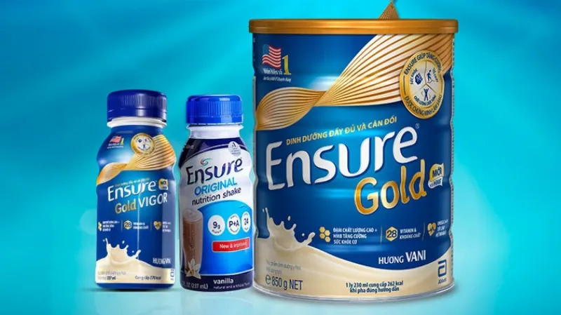 Lợi ích của sữa Ensure cho người cao tuổi