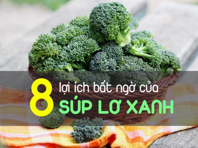 Lợi ích của súp lơ xanh