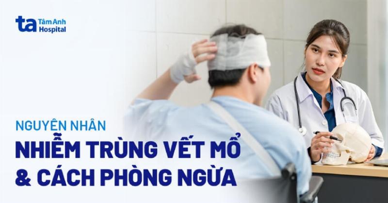 Hình ảnh vết thương sinh mổ đang lành