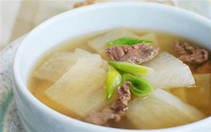 Thịt Bò Nấu Củ Cải Trắng